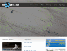 Tablet Screenshot of dkjesenice.si